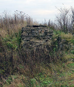 Останки дота Лещинского, 1944 г.