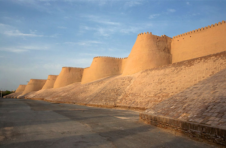 Город-крепость Хива, где погиб кн. А.Бегович-Черкасский