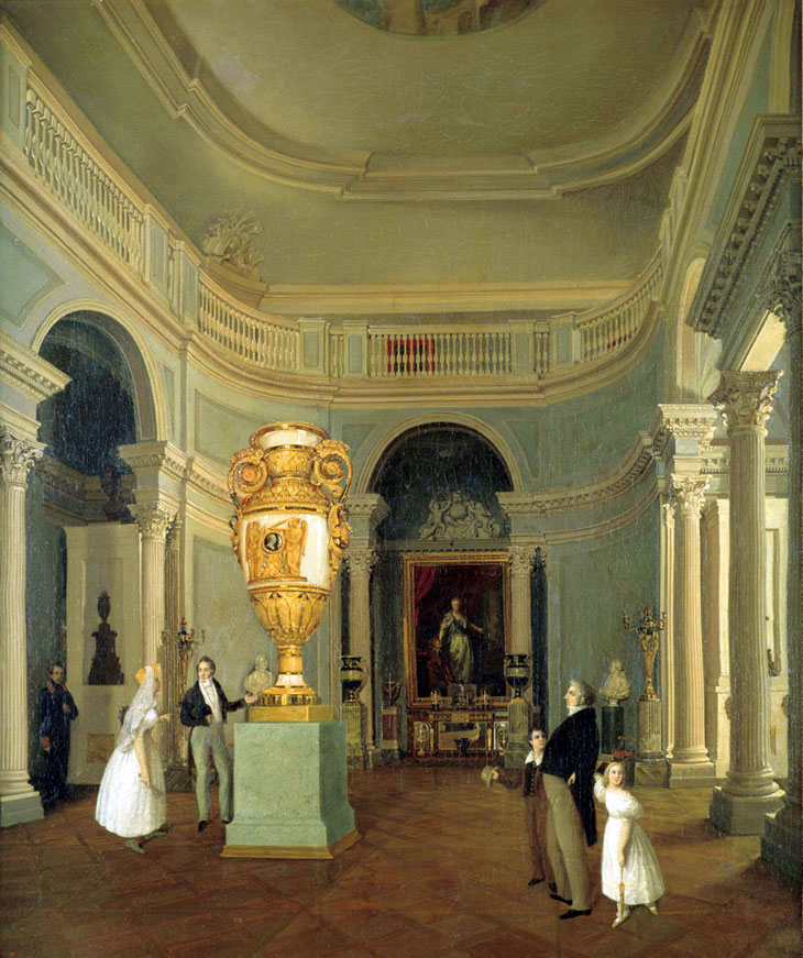 Овальный зал Эрмитажа