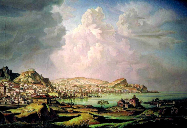 Древняя Феодосия, худ. Богаевский