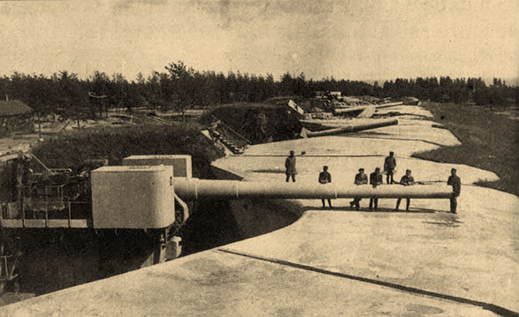 Невская береговая батарея в составе Кронштадтского форта