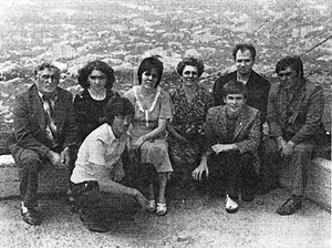 В Пятигорске- слева 3-я Ю.Сыроежина,5-й И.Сыроежин.